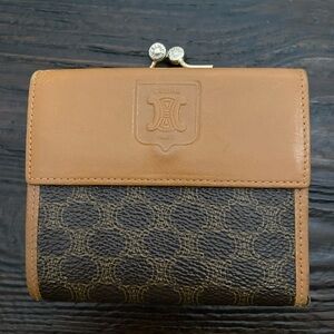 Celine Macadam Kiss-lock Small Wallet